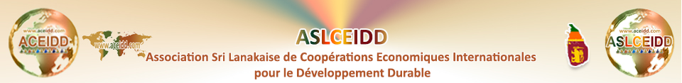 Partenaires internationaux - Sri Lanka - ASLCEIDD