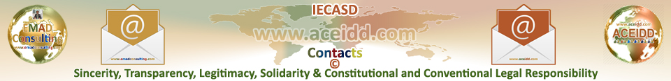 ACEIDD (IECASD) et EMAD Consulting - Contacts