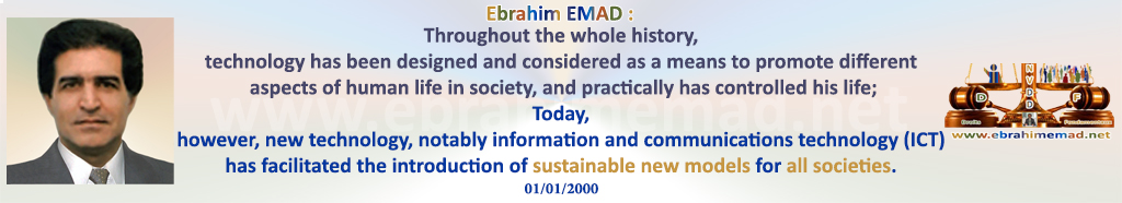 E. EMAD, EMAD Consulting, New Technologies