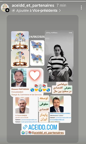 Dr, Ghasem PARTABIAN, Maître Mohammad Reza KAMALI, Pr. Farzin GHAEMI