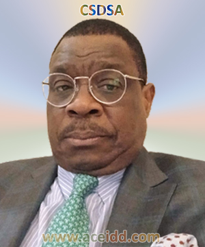 Alain LIKENG, Senior Advisor & Member of the Commission of Sustainable Development Strategy Advices & Africa Issues Specialist
